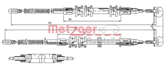 METZGER Kézifék bowden 11.5755_METZ