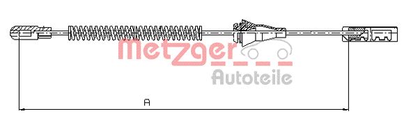 METZGER Kézifék bowden 11.5763_METZ