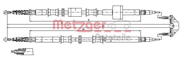 METZGER Kézifék bowden 11.5767_METZ