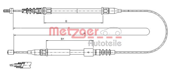 METZGER Kézifék bowden 11.5769_METZ