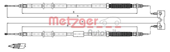 METZGER Kézifék bowden 11.5770_METZ