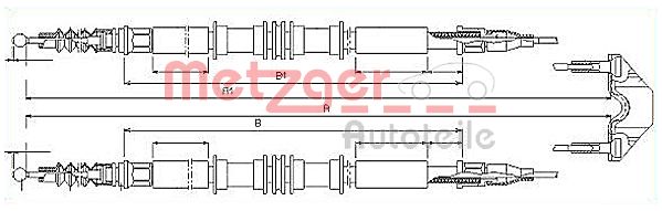 METZGER Kézifék bowden 11.5858_METZ