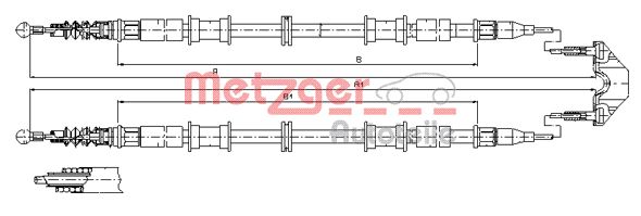 METZGER Kézifék bowden 11.5866_METZ