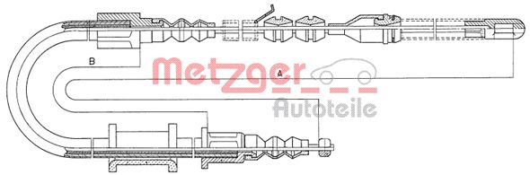 METZGER Kézifék bowden 11.593_METZ