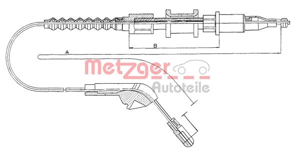 METZGER Kézifék bowden 11.5943_METZ