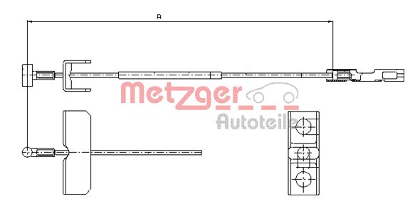 METZGER Kézifék bowden 11.6803_METZ