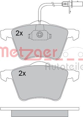 METZGER Első fékbetét 1170104_METZ