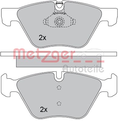 METZGER Első fékbetét 1170203_METZ