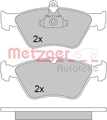 METZGER Első fékbetét 1170279_METZ