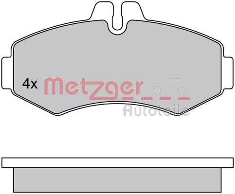 METZGER Első fékbetét 1170303_METZ