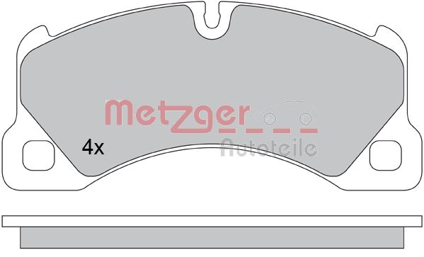 METZGER Első fékbetét 1170445_METZ