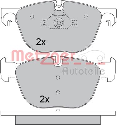 METZGER Első fékbetét 1170562_METZ