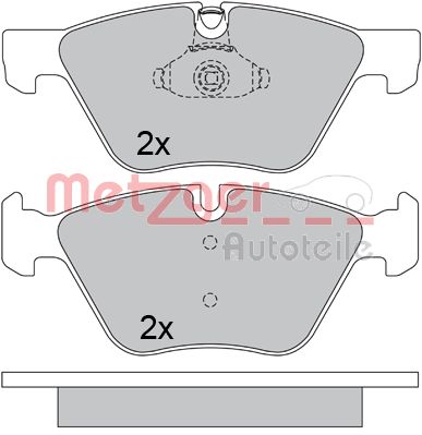 METZGER Első fékbetét 1170684_METZ