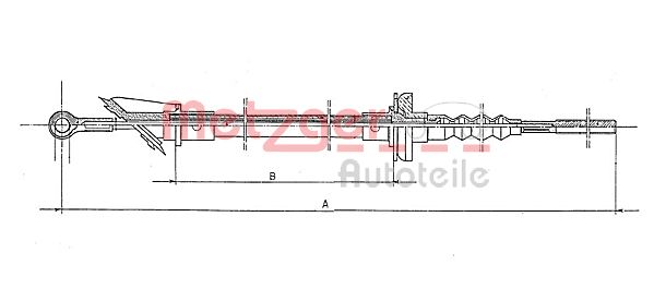 METZGER Kuplungbowden 1172.1_METZ