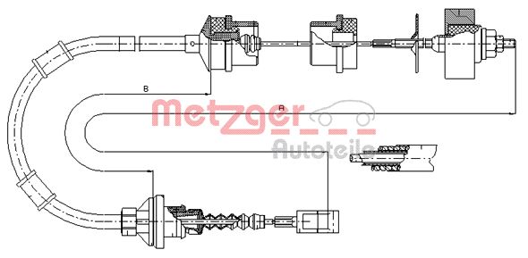 METZGER Kuplungbowden 1172.8_METZ