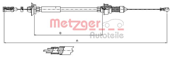 METZGER Gázbowden 1173.7_METZ