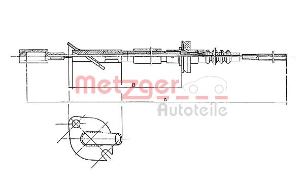 METZGER Kuplungbowden 1402.2_METZ