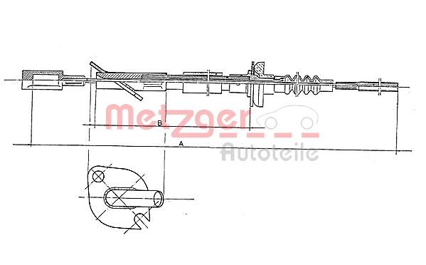 METZGER Kuplungbowden 1402.3_METZ