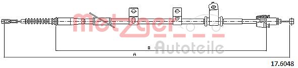 METZGER Kézifék bowden 17.6048_METZ