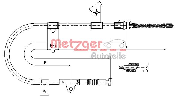 METZGER Kézifék bowden 17.0002_METZ