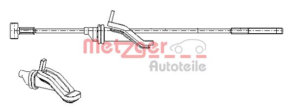 METZGER Kézifék bowden 17.0686_METZ