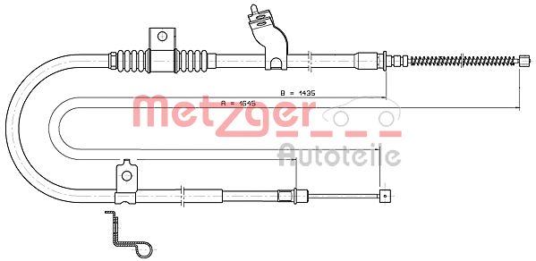 METZGER Kézifék bowden 17.2290_METZ