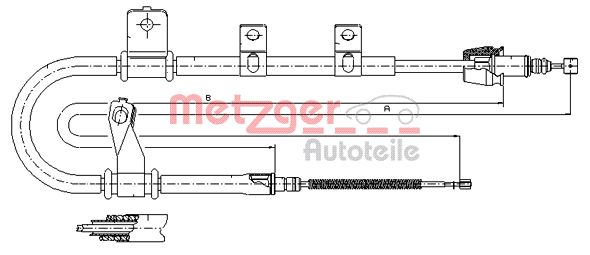 METZGER Kézifék bowden 17.2561_METZ