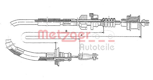 METZGER Kuplungbowden 18.162_METZ