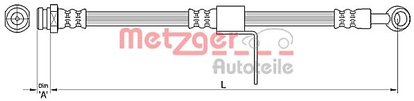 METZGER Gumifékcső 4110219_METZ