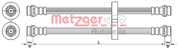 METZGER Gumifékcső 4110312_METZ