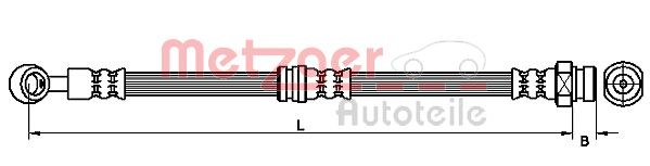 METZGER Gumifékcső 4110410_METZ