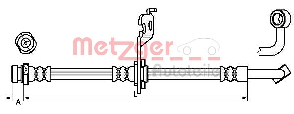 METZGER Gumifékcső 4110452_METZ