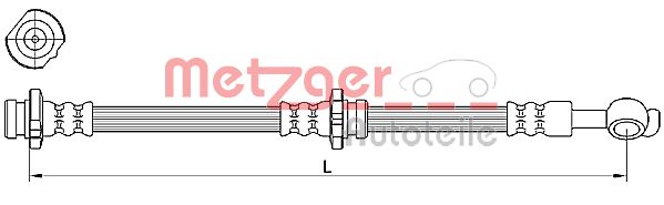 METZGER Gumifékcső 4110471_METZ