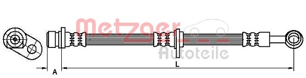 METZGER Gumifékcső 4115190_METZ