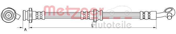 METZGER Gumifékcső 4111546_METZ