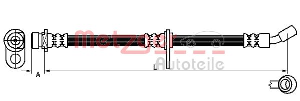 METZGER Gumifékcső 4115198_METZ