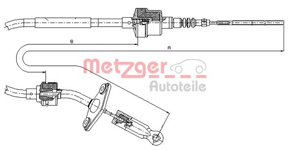 METZGER Kuplungbowden 632.12_METZ