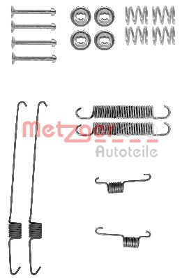 METZGER Tartozékkészlet, fékpofa 105-0001_METZ