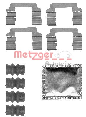 METZGER Tartozékkészlet, tárcsafékbetét 109-1830_METZ