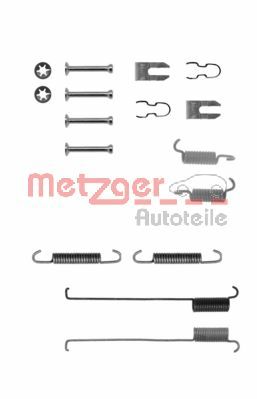 METZGER Tartozékkészlet, fékpofa 105-0739_METZ