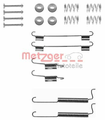 METZGER Tartozékkészlet, fékpofa 105-0795_METZ