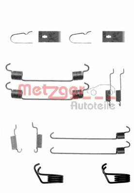 METZGER Tartozékkészlet, fékpofa 105-0799_METZ