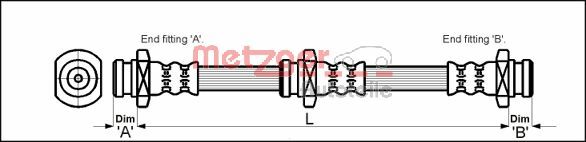 METZGER Gumifékcső 4114790_METZ