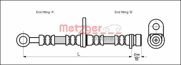 METZGER Gumifékcső 4115152_METZ