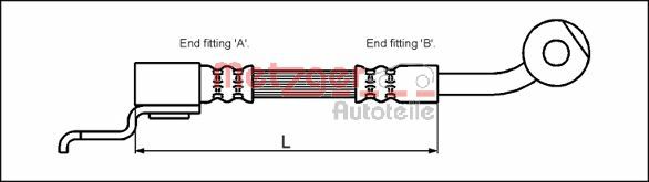 METZGER Gumifékcső 4113522_METZ