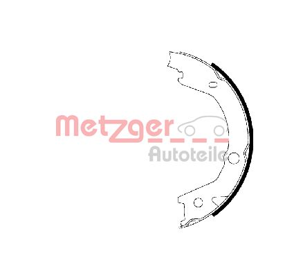 METZGER Fékpofa MG225_METZ