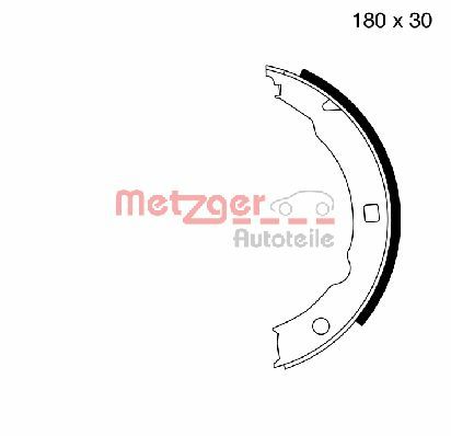 METZGER Fékpofa MG665_METZ