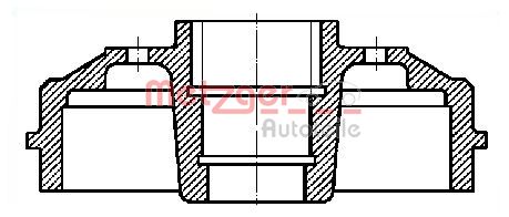 METZGER BT1112_METZ Fékdob