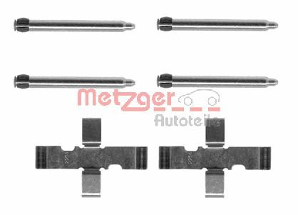 METZGER Tartozékkészlet, tárcsafékbetét 109-1101_METZ