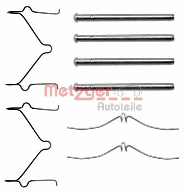 METZGER Tartozékkészlet, tárcsafékbetét 109-1124_METZ